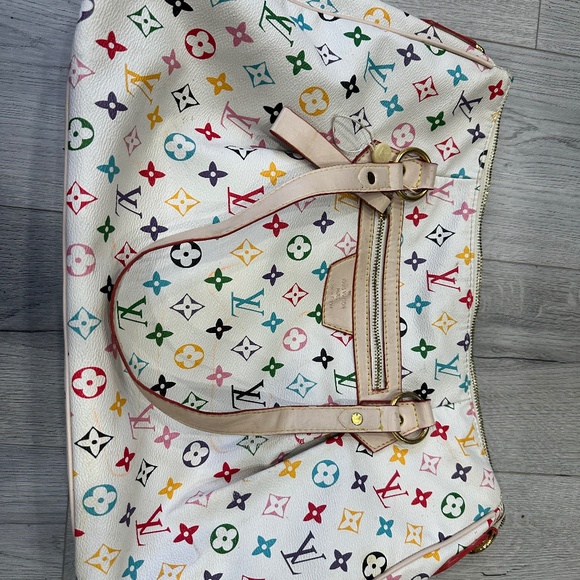 Louis Vuitton White Multicolor Monogram Bag - Picture 1 of 1